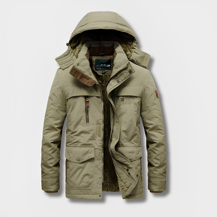 Lune London | Military-inspired winter jacket with hood