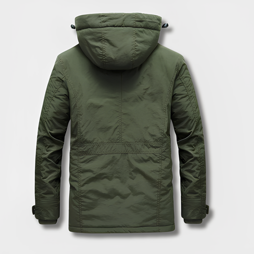 Lune London | Military-inspired winter jacket with hood