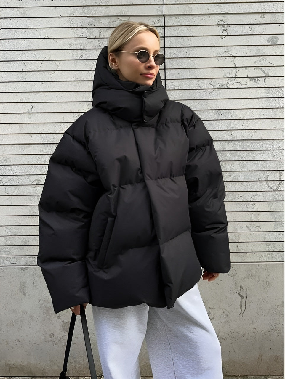 Lune London | Puffer Jacket Brown Warm Winter Jacket Comfortable
