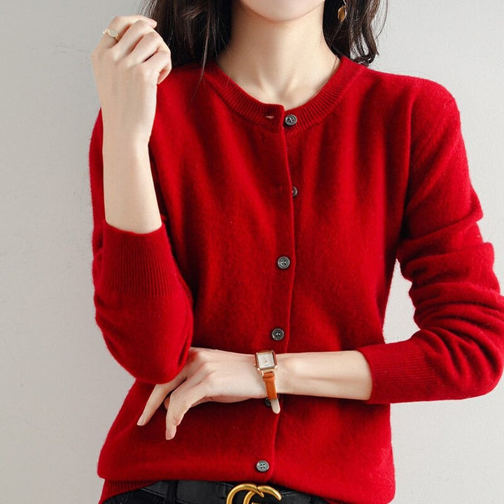 Lune London | Cardigan - Cardigan doux et confortable pour l'hiver
