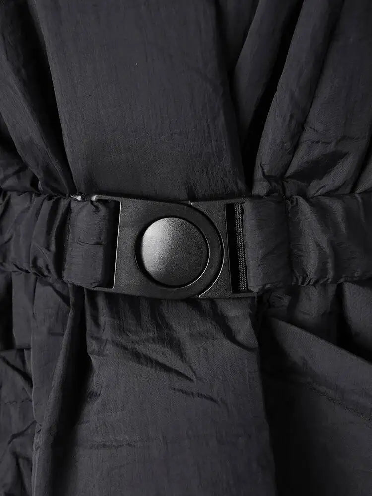 Lune London | Cotton winter coat - Stylish and warm jacket with V-neck and spacious pockets