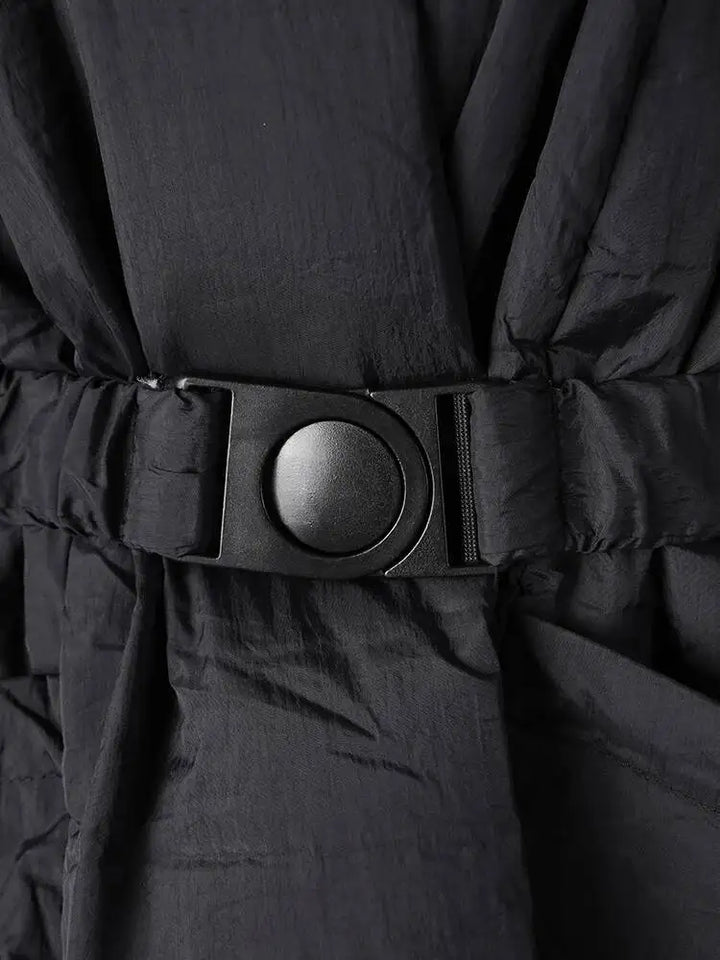 Lune London | Cotton winter coat - Stylish and warm jacket with V-neck and spacious pockets