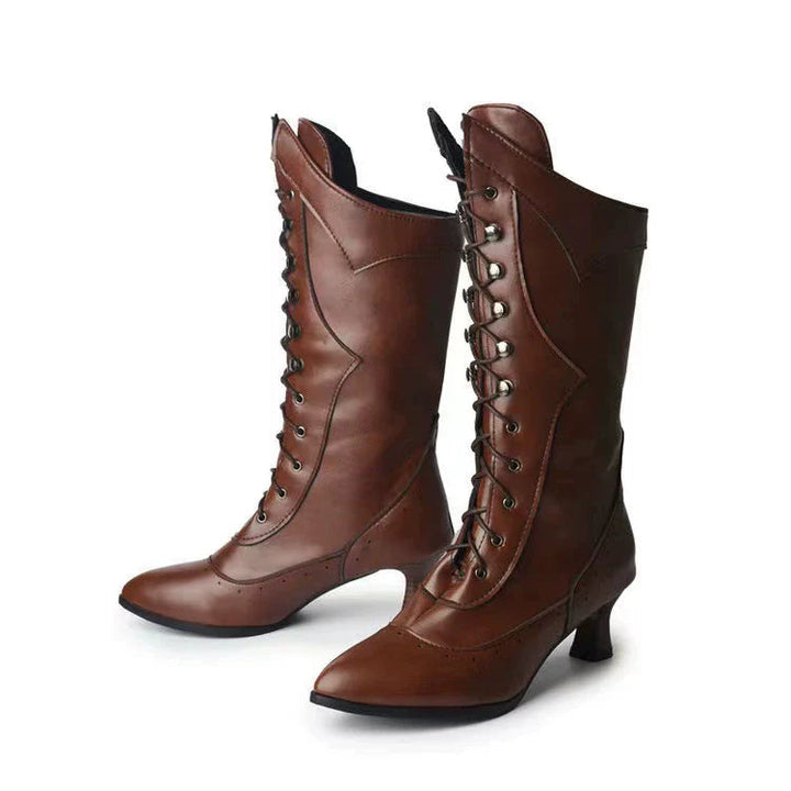 Lune London | Bottines femmes - Ajustement structuré avec talon