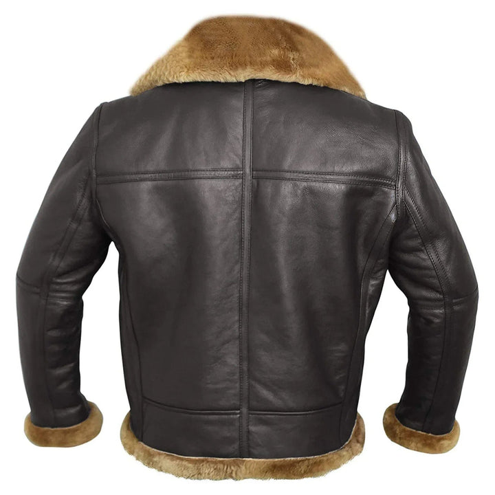 Lune London | B3 - Shearling pilot jacket for luxury and warmth