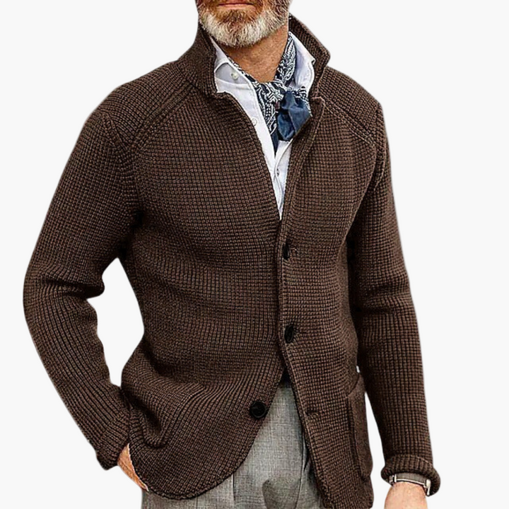 Lune London | Vest - Classic cardigan for business and leisure, elegant comfort