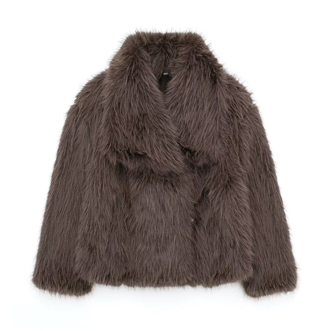 Lune London | Elegant Faux Fur Jacket