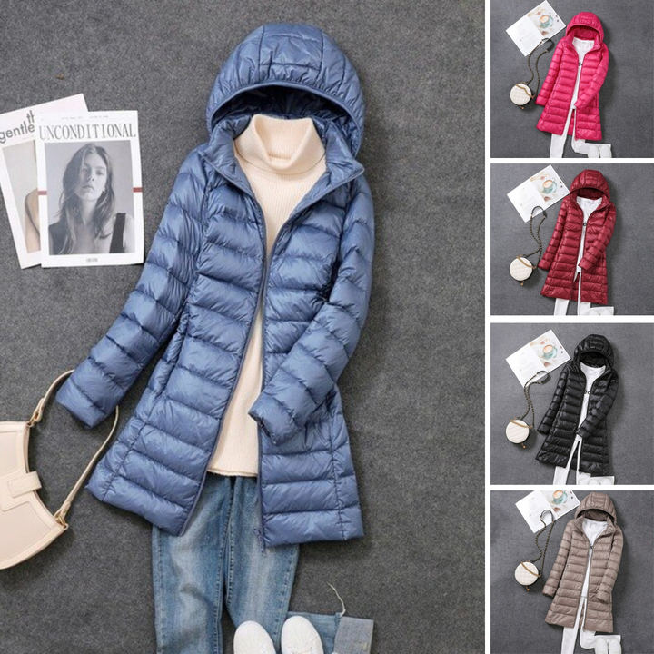 Lune London | Ultra-Light Packable Long Puffer Coat