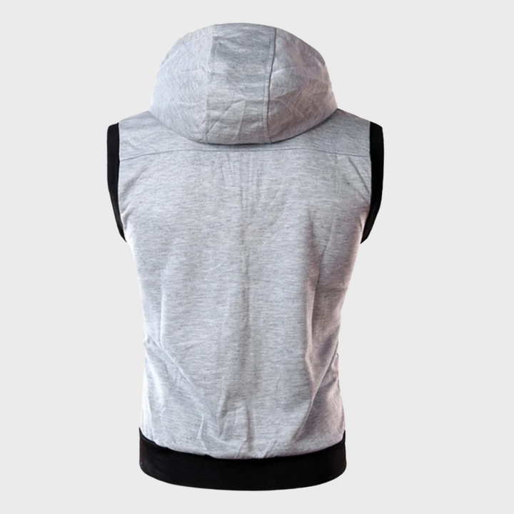 Lune London | Sleeveless Vest with Hood for Men