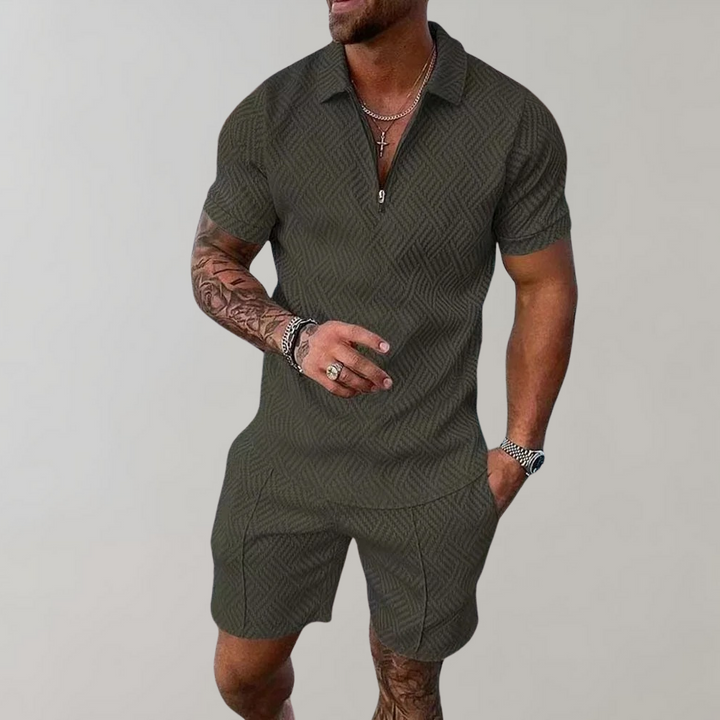 Lune London | Polo and shorts set for men