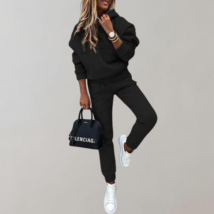 Lune London | Cotton Training and Tracksuit with Hood In Retro Style for Women