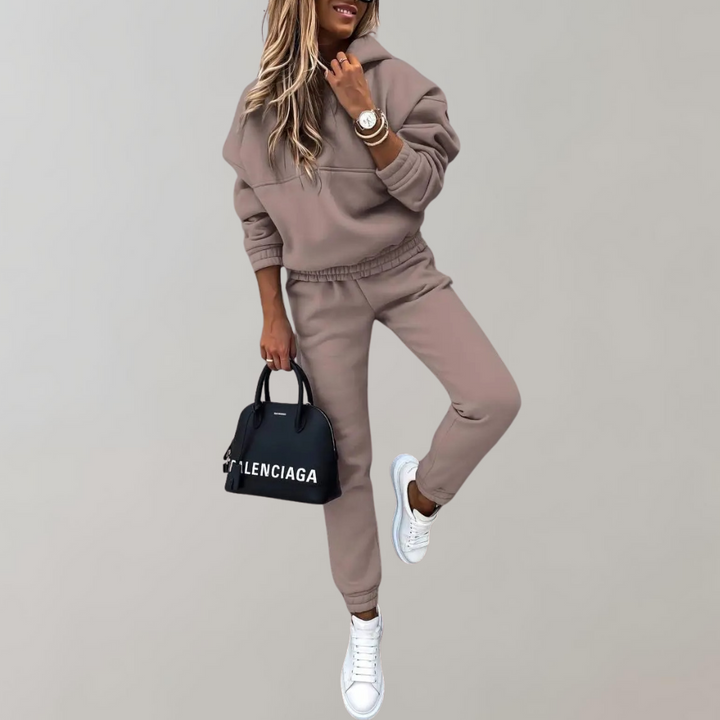 Lune London | Cotton Training and Tracksuit with Hood In Retro Style for Women