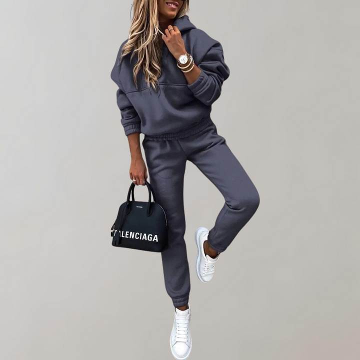 Lune London | Cotton Training and Tracksuit with Hood In Retro Style for Women