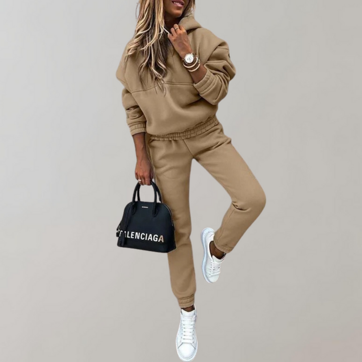 Lune London | Cotton Training and Tracksuit with Hood In Retro Style for Women