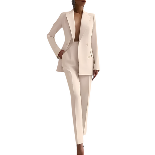 Lune London | Elegant Double-breasted Suit for Women