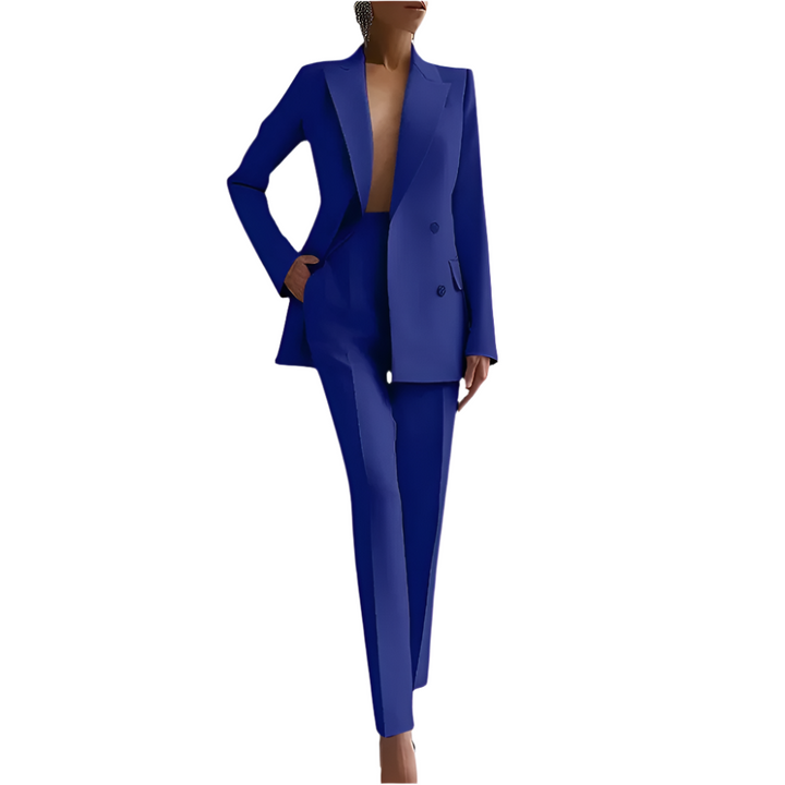 Lune London | Elegant Double-breasted Suit for Women