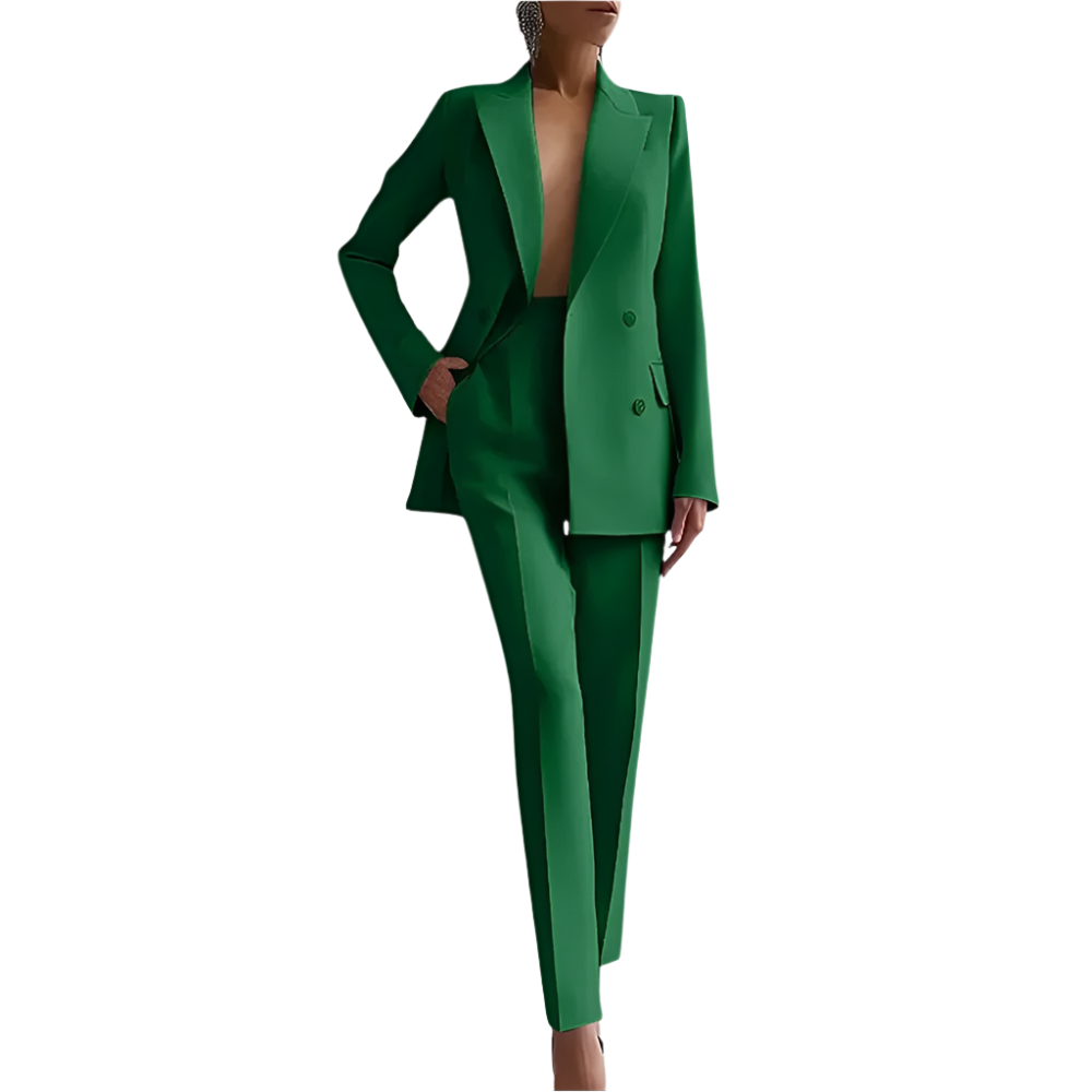 Lune London | Elegant Double-breasted Suit for Women