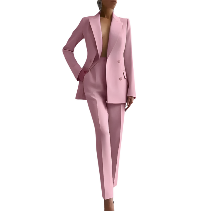 Lune London | Elegant Double-breasted Suit for Women