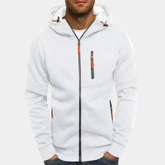 Lune London | Men's Sweatshirt with Hood and Zipper