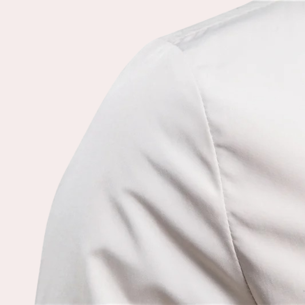 Lune London | Men's summer jacket with high collar and zipper