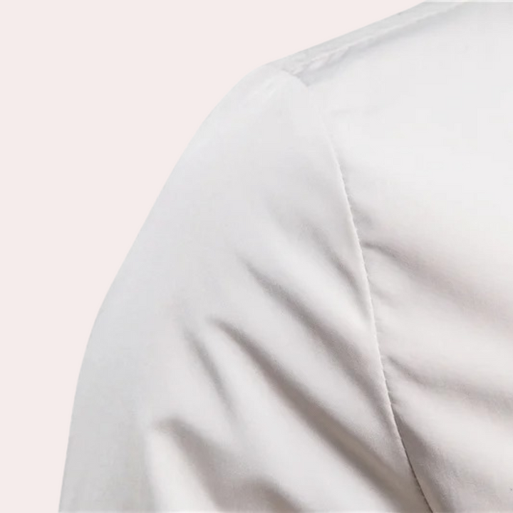 Lune London | Men's summer jacket with high collar and zipper