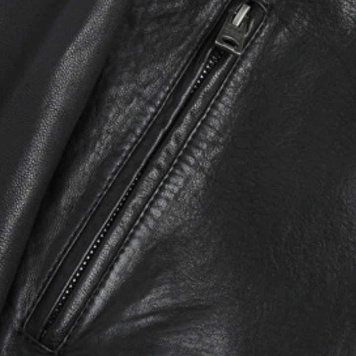 Lune London | Synthetic Leather Biker Jacket - Classic Style for Everyday and Leisure