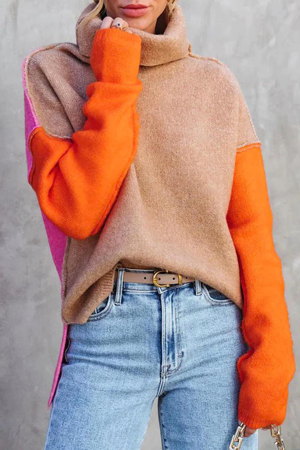 Lune London - Stunning Color Block Sweater