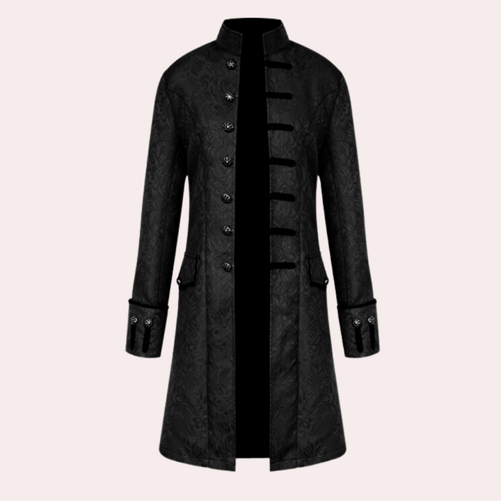 Lune London | Luxurious Long Coat in Vintage Style for Men