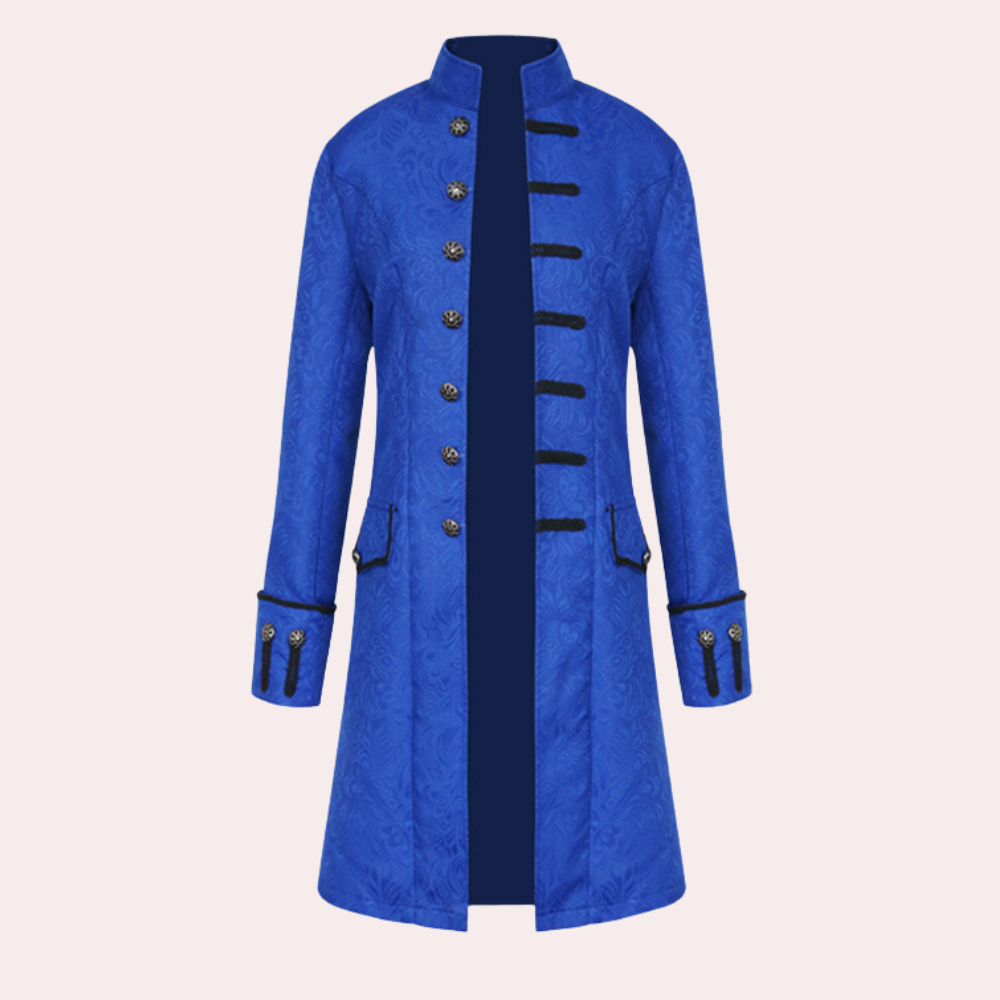Lune London | Luxurious Long Coat in Vintage Style for Men