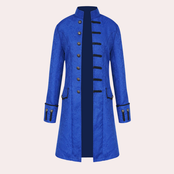 Lune London | Luxurious Long Coat in Vintage Style for Men