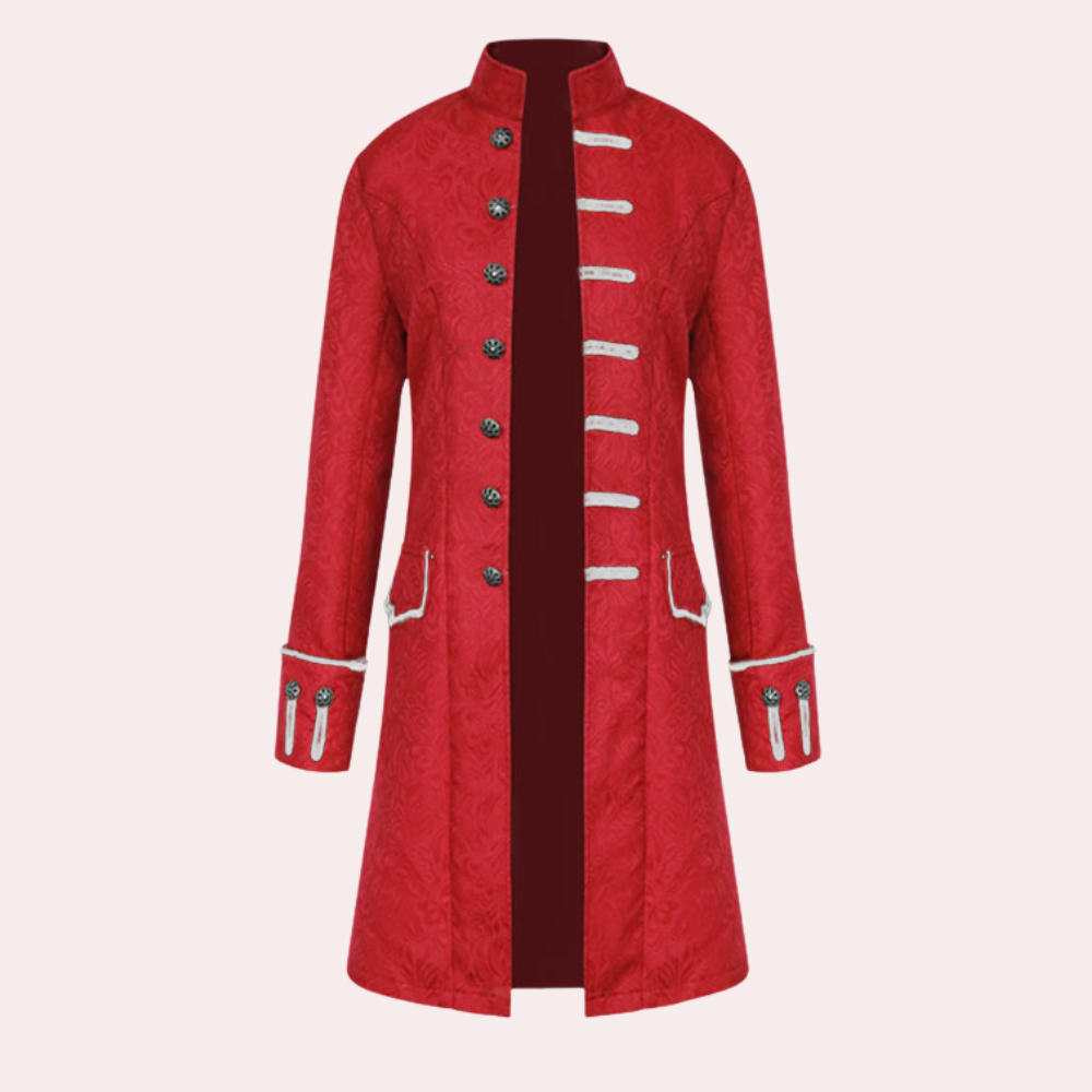 Lune London | Luxurious Long Coat in Vintage Style for Men