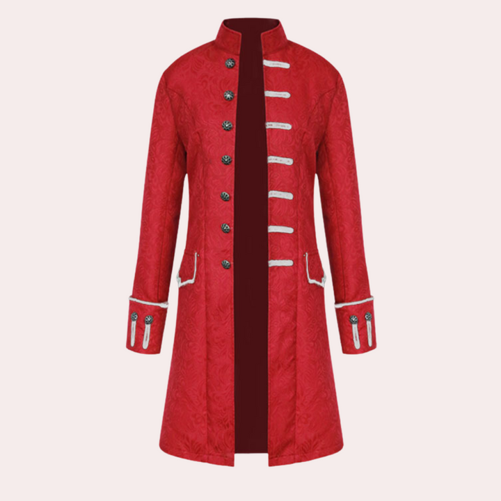 Lune London | Luxurious Long Coat in Vintage Style for Men