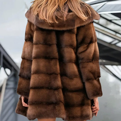 Lune London | Warm and Soft Winter Hooded Jacket for Women