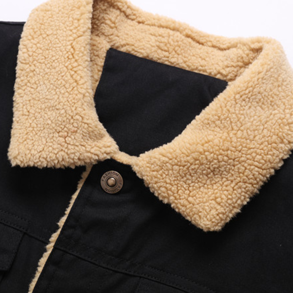 Lune London | Vintage Style Winter Bomber Jacket - Warm Lined for Leisure and Everyday