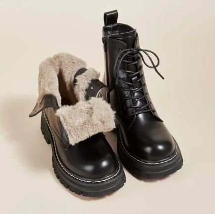 Lune London | Ladies' Boots Made Of Fur