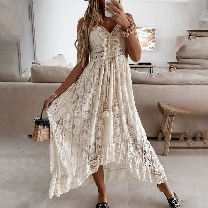 Lune London | Summer Maxi Dress In Boho Style