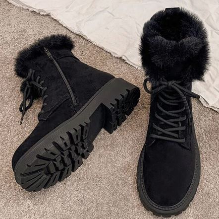 Lune London | Non-Slip Warm Snow Boots with Zipper