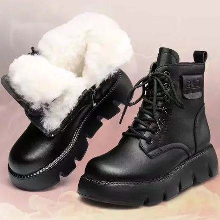 Lune London | Padded Boots with Thick Soles