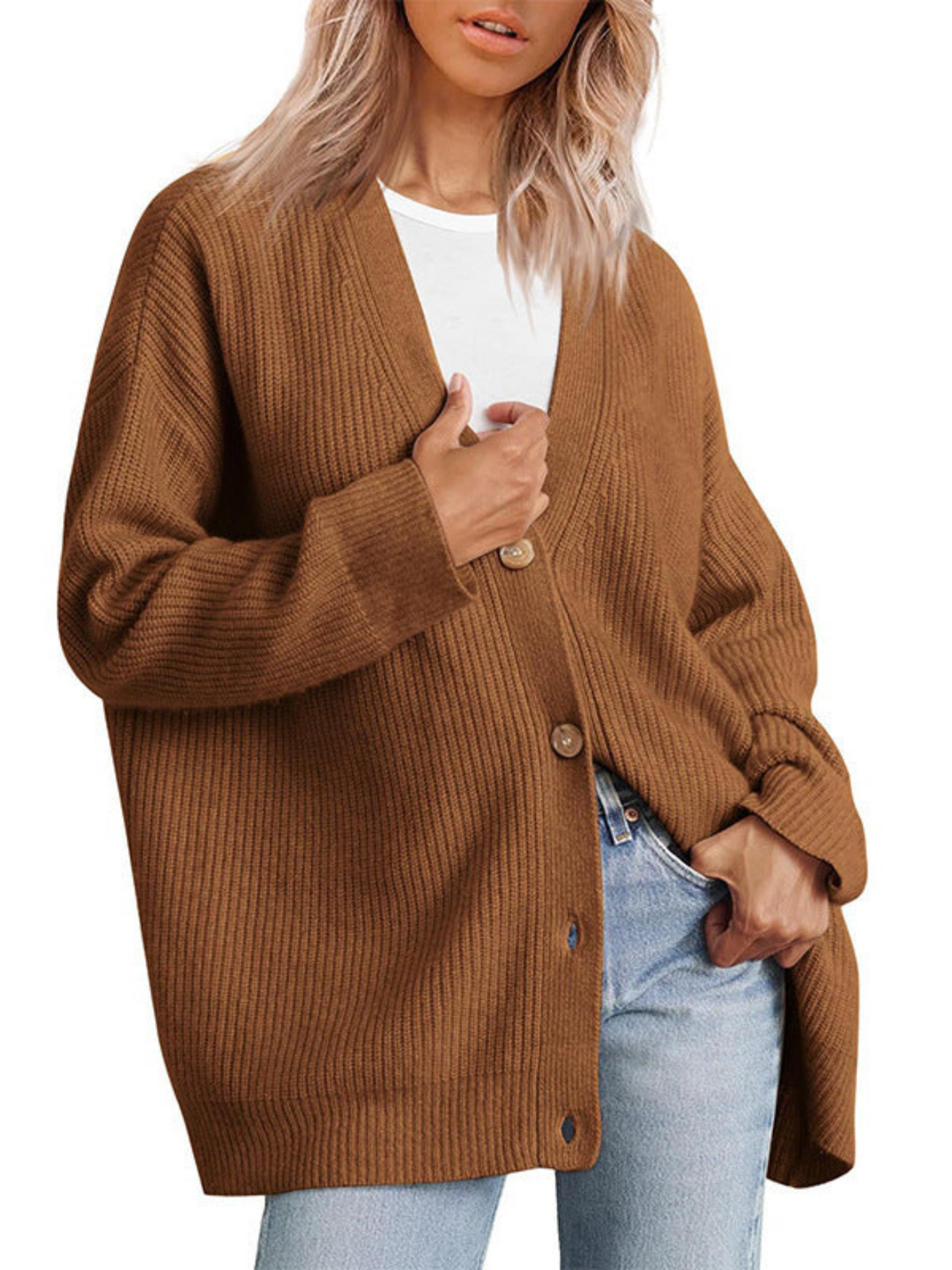 Lune London | Cardigan for Women, Oversized - Light Fit