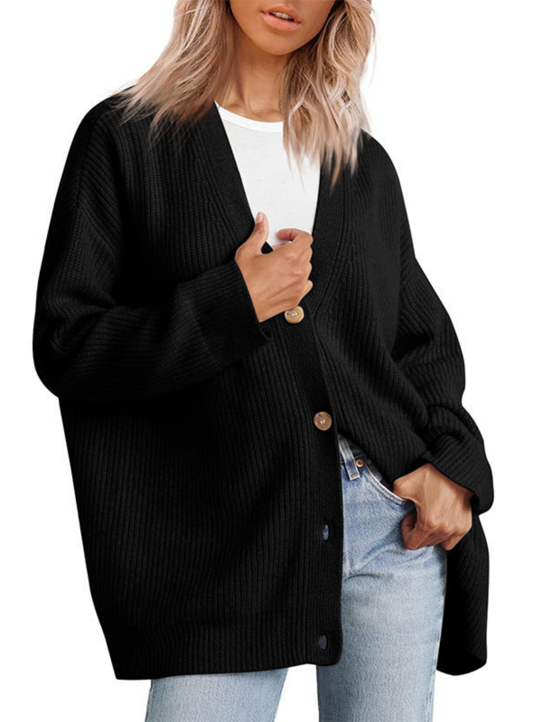 Lune London | Cardigan for Women, Oversized - Light Fit
