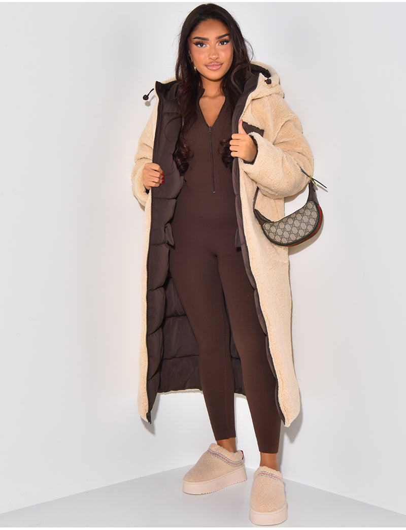 Lune London | Long Jacket with Reversible Function