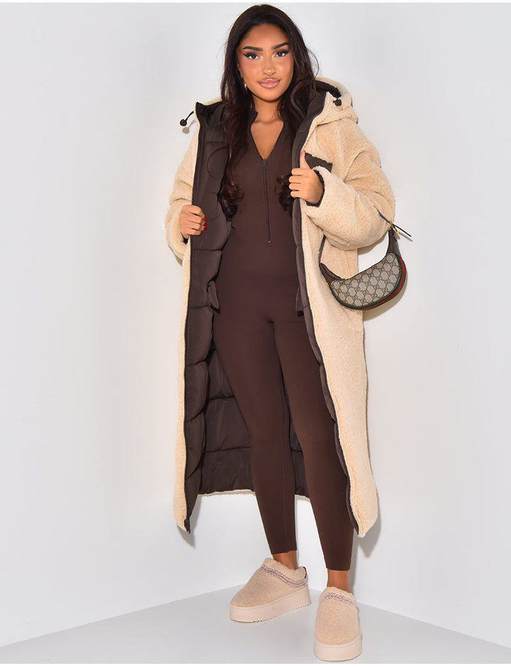 Lune London | Long Jacket with Reversible Function