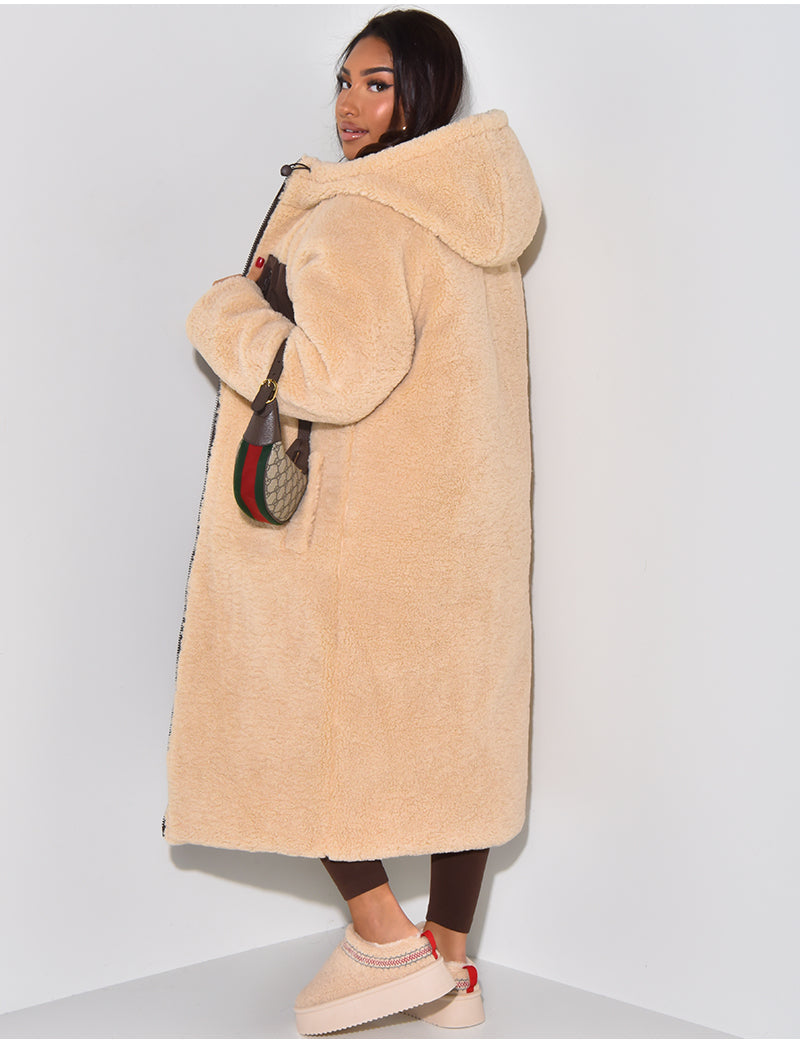 Lune London | Long Jacket with Reversible Function