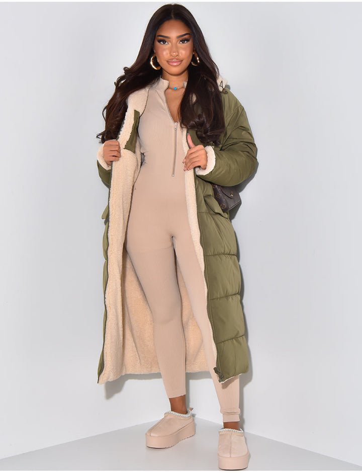 Lune London | Long Jacket with Reversible Function