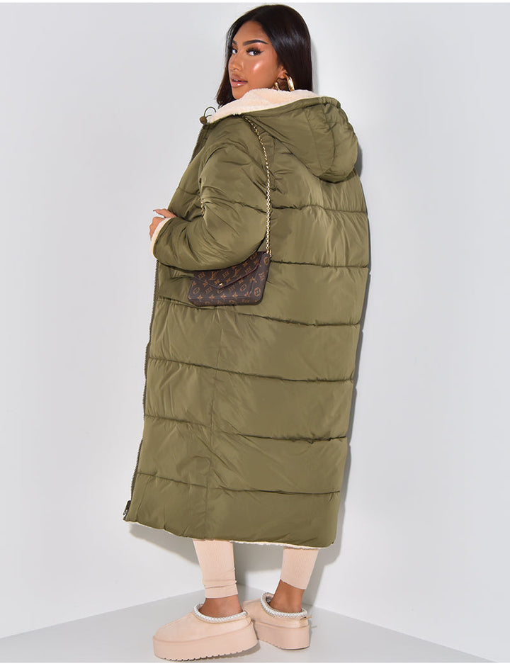 Lune London | Long Jacket with Reversible Function