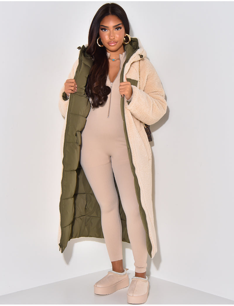 Lune London | Long Jacket with Reversible Function