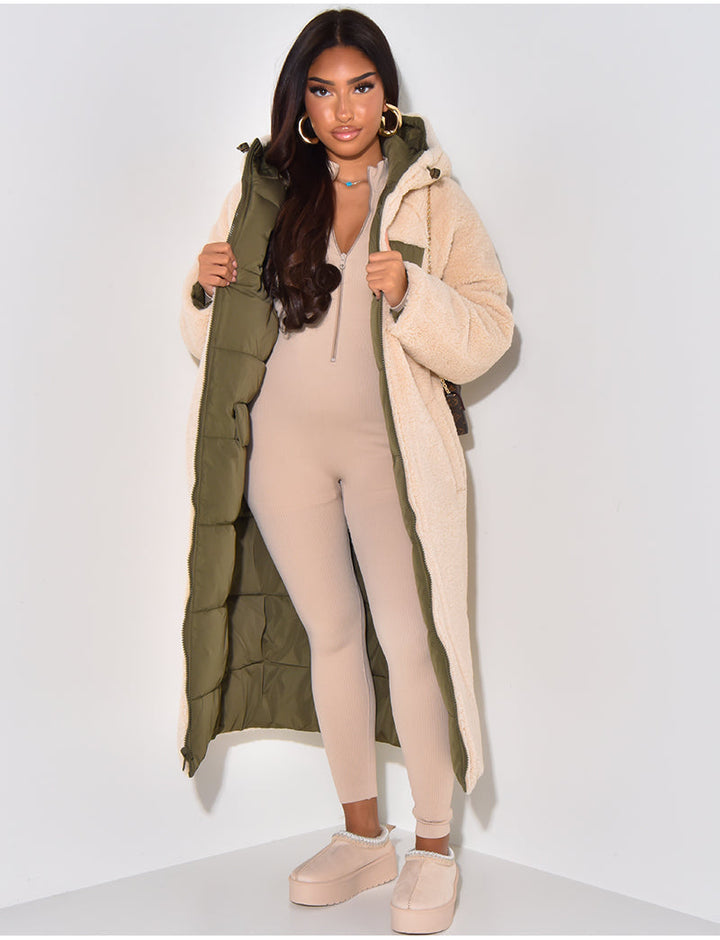 Lune London | Long Jacket with Reversible Function