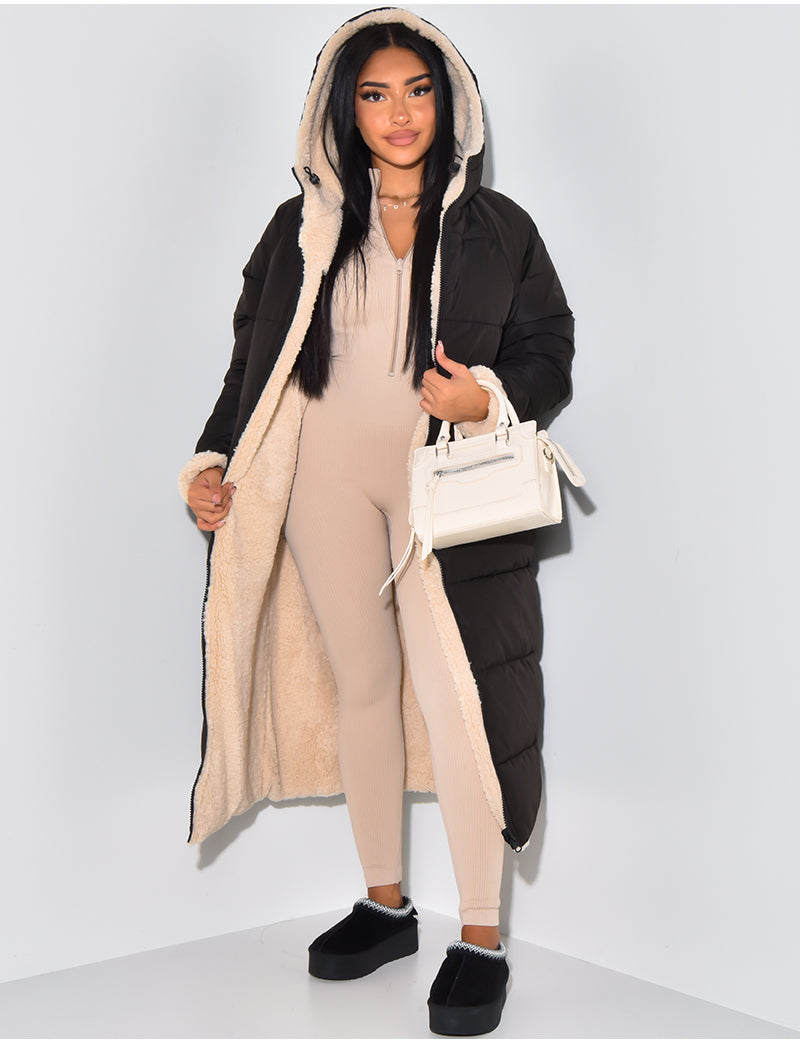 Lune London | Long Jacket with Reversible Function