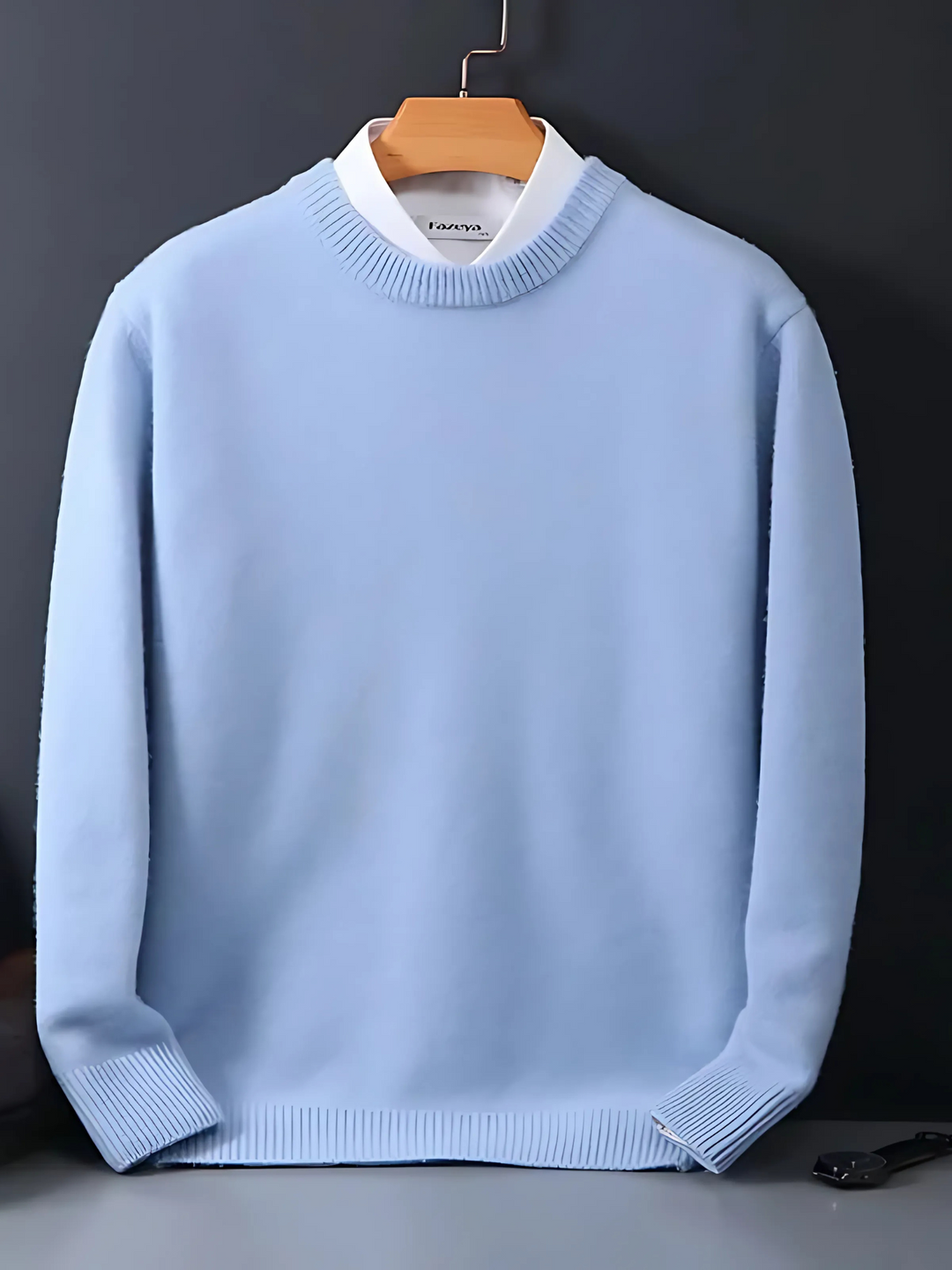 Lune London | Cashmere Pullover for Men - Lightweight, Regular Fit