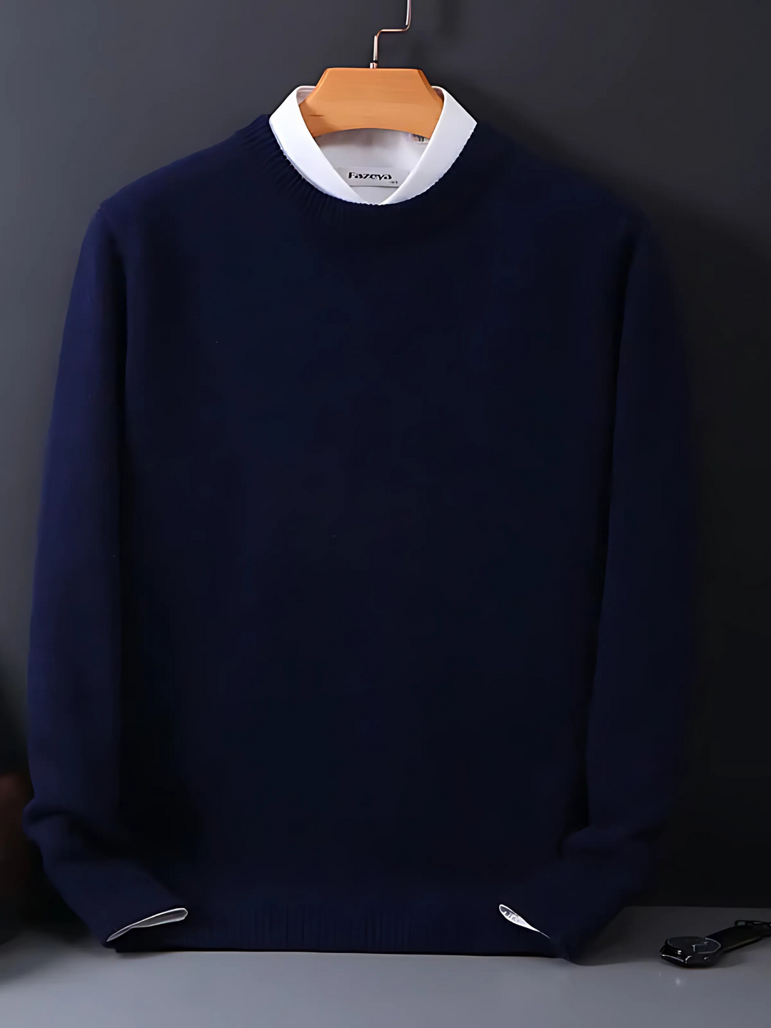 Lune London | Cashmere Pullover for Men - Lightweight, Regular Fit