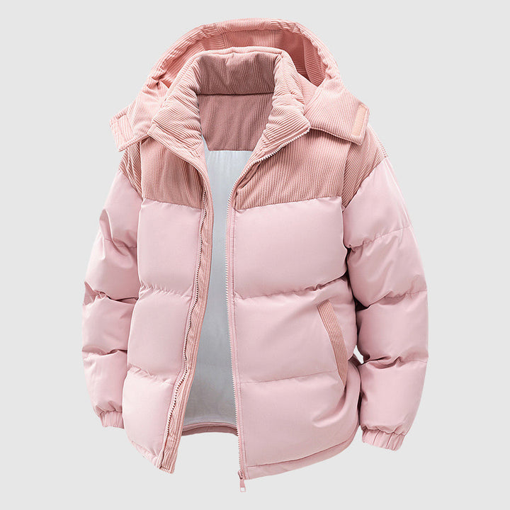 Lune London | Quilted Relaxed Fit Puffer Jacket - Hood With Zipper Men's Jacket